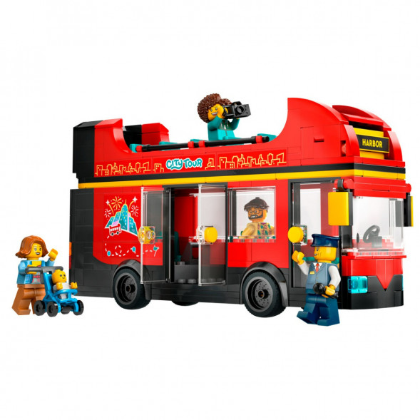 Конструктор LEGO City 60407 Красный двухэтажный экскурсионный автобус в Перми