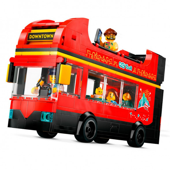 Конструктор LEGO City 60407 Красный двухэтажный экскурсионный автобус в Перми
