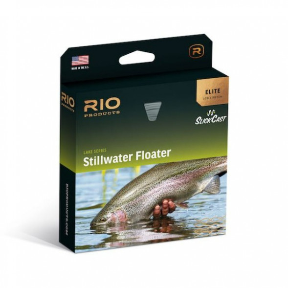Леска RIO Elite Stillwater Floater WF7F, Orange/Green/Yellow в Перми