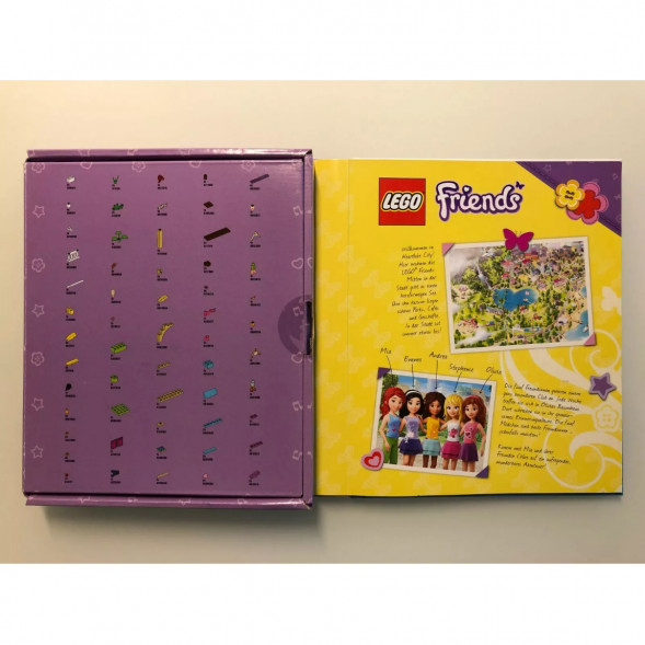 Книга и набор кубиков LEGO Friends Buch &amp;amp; Steine-Set Zwei Freundinnen auf Schatzsuche в Перми