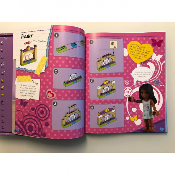 Книга и набор кубиков LEGO Friends Buch &amp;amp; Steine-Set Zwei Freundinnen auf Schatzsuche в Перми