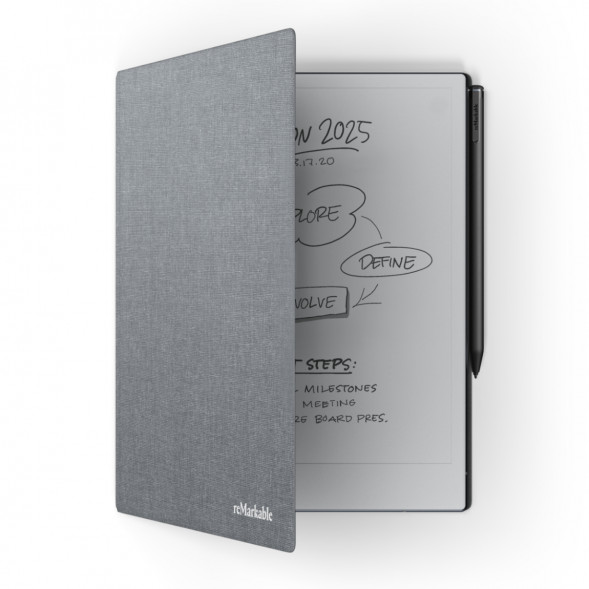 Графический планшет reMarkable 2 со стилусом Marker Plus и чехлом Book Folio серый (RM114) в Перми