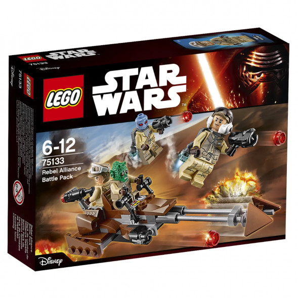 Конструктор LEGO Star Wars 75133 Боевой набор Повстанцев в Перми