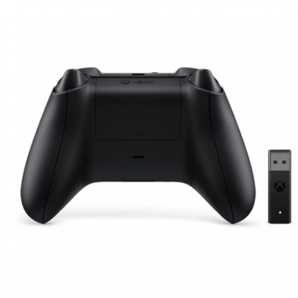 Геймпад Microsoft Xbox One and Series S/X Controller + беспроводной адаптер для PC, черный в Перми