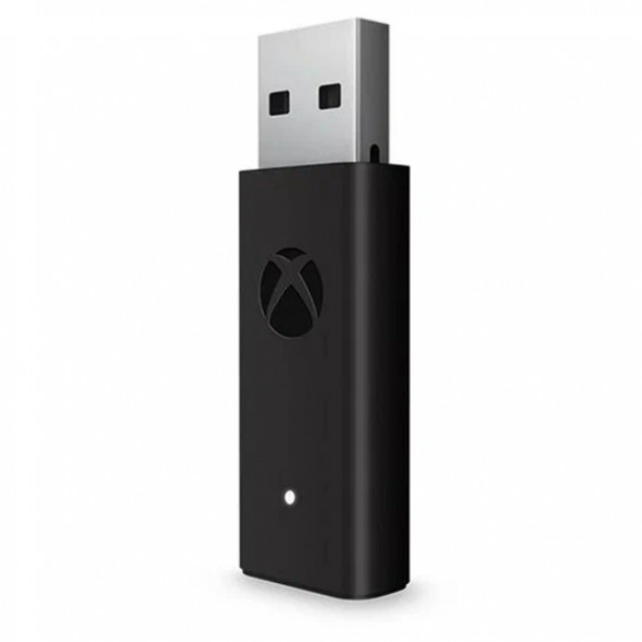Геймпад Microsoft Xbox One and Series S/X Controller + беспроводной адаптер для PC, черный в Перми