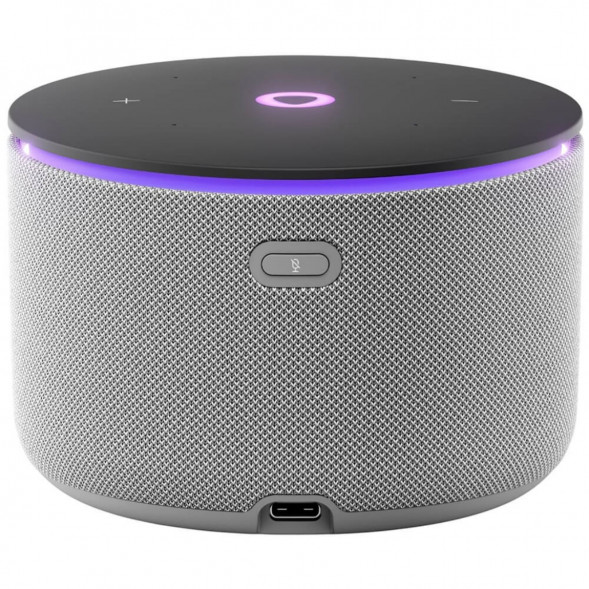 Умная колонка Яндекс Станция Мини 3 Про с Алисой с Zigbee, серый в Перми