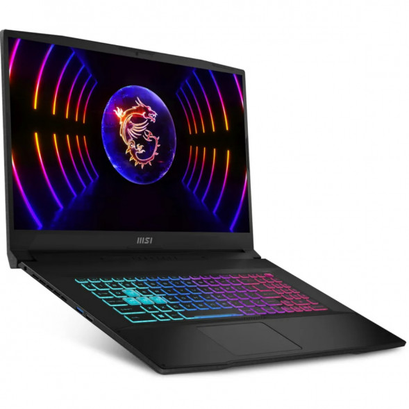 Ноутбук MSI Katana 17 B13VEK-1624XRUY (17.3&amp;quot;, IPS, Intel Core i5 13420H 2.1ГГц, 8 ядер, 16ГБ DDR5, 512ГБ SSD, NVIDIA GeForce RTX 4050 - 6 ГБ, без ОС), черный в Перми