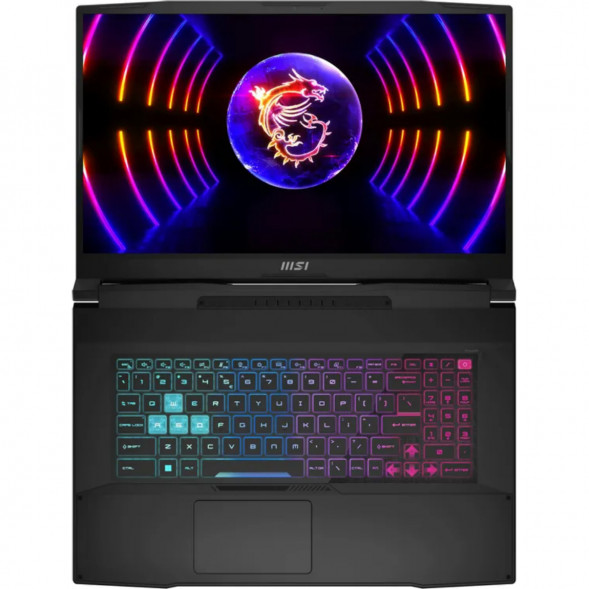 Ноутбук MSI Katana 17 B13VEK-1624XRUY (17.3&amp;quot;, IPS, Intel Core i5 13420H 2.1ГГц, 8 ядер, 16ГБ DDR5, 512ГБ SSD, NVIDIA GeForce RTX 4050 - 6 ГБ, без ОС), черный в Перми