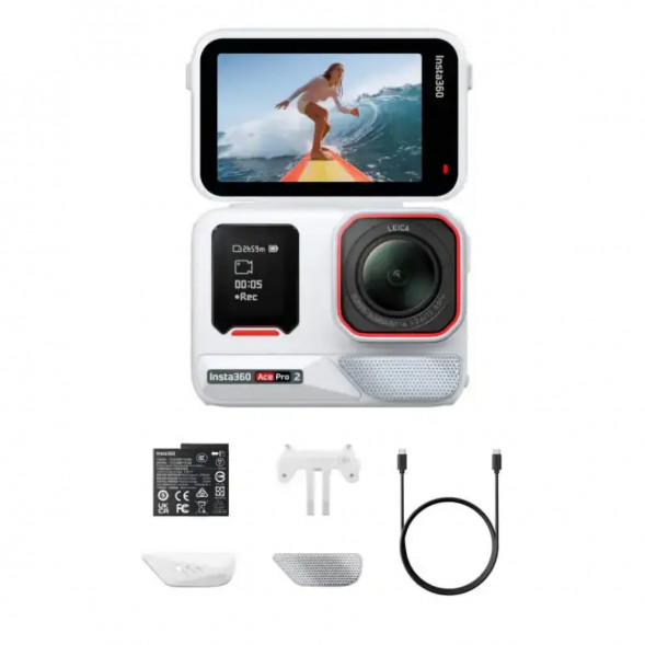 Экшн-камера Insta360 Ace Pro 2, Arctic White в Перми