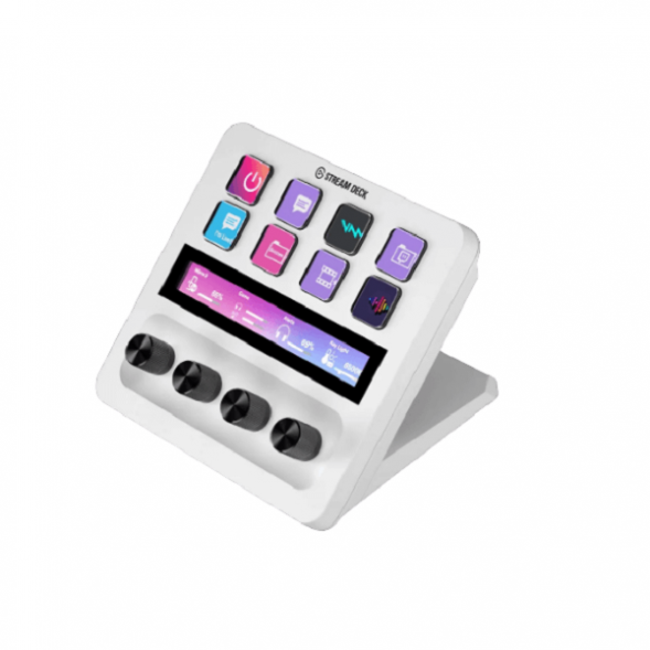 Контроллер для стриминга Elgato Stream Deck +, белый в Перми