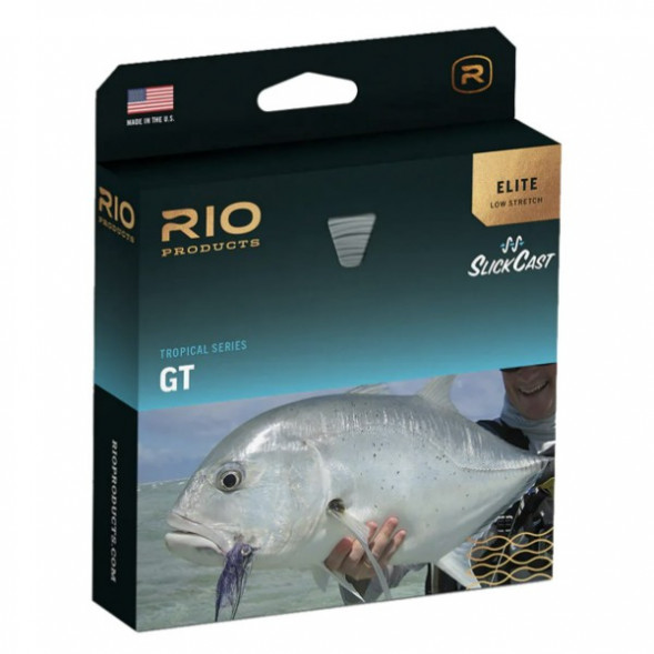 Леска RIO Elite GT Float WF10F, Blue/Orange/Sea Grass в Перми