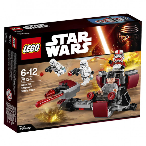 Конструктор LEGO Star Wars 75134 Боевой набор Галактической Империи в Перми