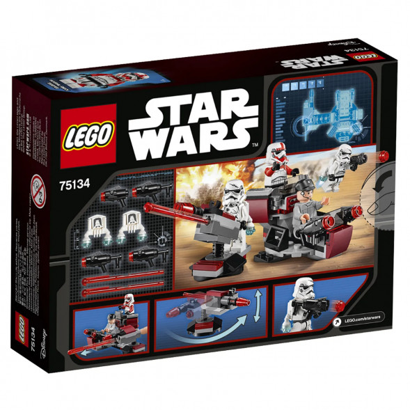 Конструктор LEGO Star Wars 75134 Боевой набор Галактической Империи в Перми
