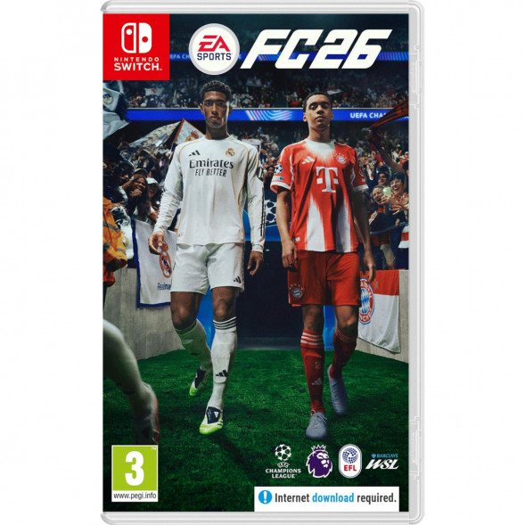 Игра EA Sports FC 26 (FIFA 26) [Nintendo Switch, русские субтитры] в Перми
