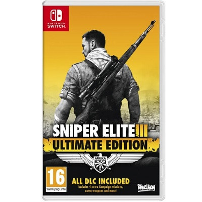 Игра Sniper Elite 3 Ultimate Edition для Nintendo Switch, картридж в Перми