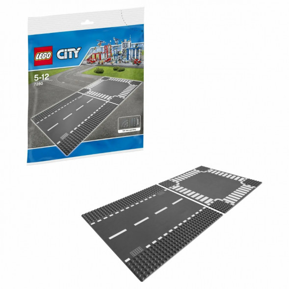 Конструктор LEGO City 7280 Прямая дорога и перекрёсток в Перми
