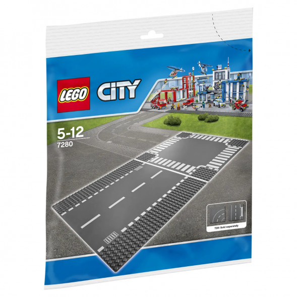 Конструктор LEGO City 7280 Прямая дорога и перекрёсток в Перми