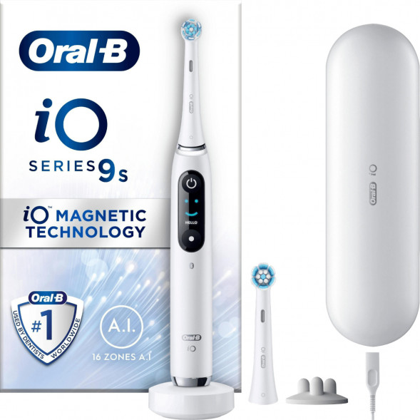 Электрическая зубная щетка Oral-B iO Series 9s (387224), White в Перми