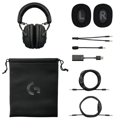 Компьютерная гарнитура Logitech G PRO X, черный в Перми