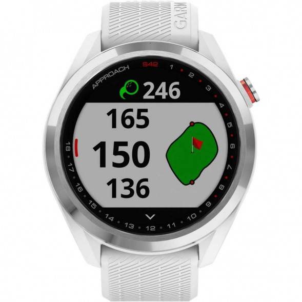 Умные часы для гольфа Garmin Approach S42, белый 010-02572-01 в Перми