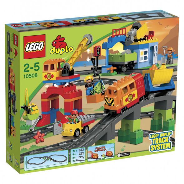 Конструктор LEGO DUPLO Town 10508 Большой поезд в Перми