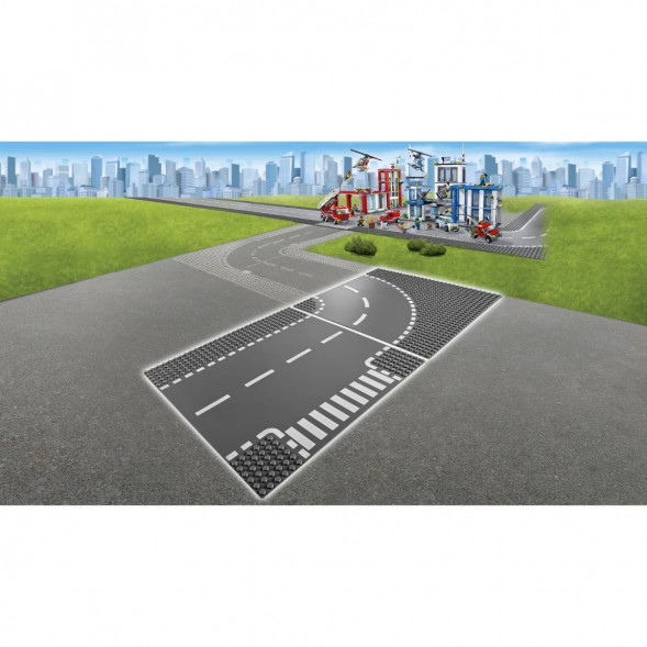 Конструктор LEGO City 7281 Т-образный перекрёсток и поворот в Перми