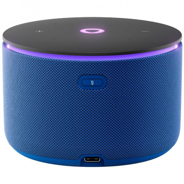 Умная колонка Яндекс Станция Мини 3 Про с Алисой с Zigbee, синий в Перми