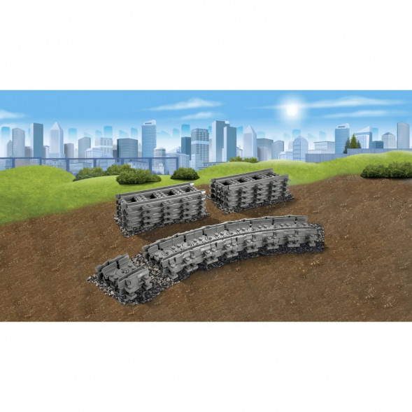 Конструктор LEGO City Trains 7499 Гибкие пути в Перми