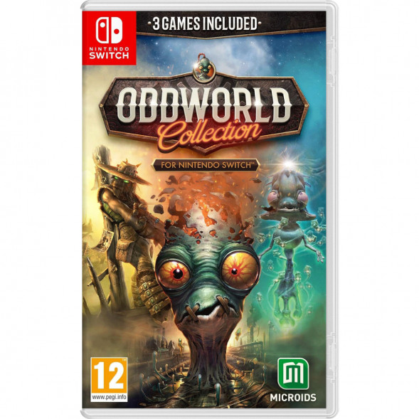 Игра Oddworld Collection [Nintendo Switch, русские субтитры] в Перми