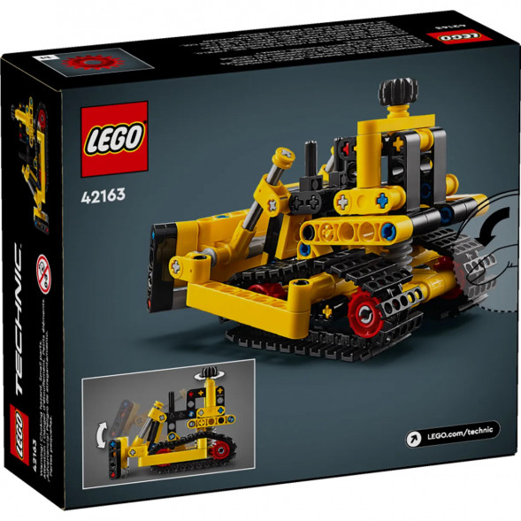 Конструктор LEGO Technic 42163 Cверхмощный бульдозер в Перми