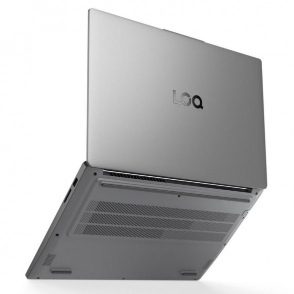 Ноутбук Lenovo LOQ 15ARP10E (83S0007FUS) (15.6&amp;quot;, IPS, AMD Ryzen 7 170 3.2 ГГц, 8 ядер, 16 ГБ DDR5, SSD 512 ГБ, NVIDIA  GeForce RTX 4050 - 6 ГБ, Windows 11 Home), серый в Перми