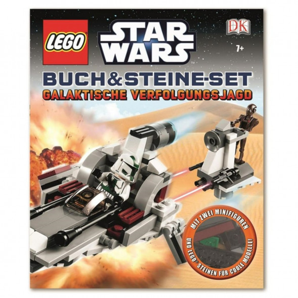 Книга и набор кубиков LEGO Star Wars Buch &amp;amp; Steine-Set: Galaktische Verfolgungsjagd в Перми
