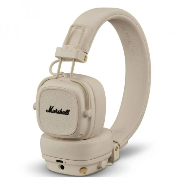 Беспроводные наушники Marshall Major V, кремовый в Перми