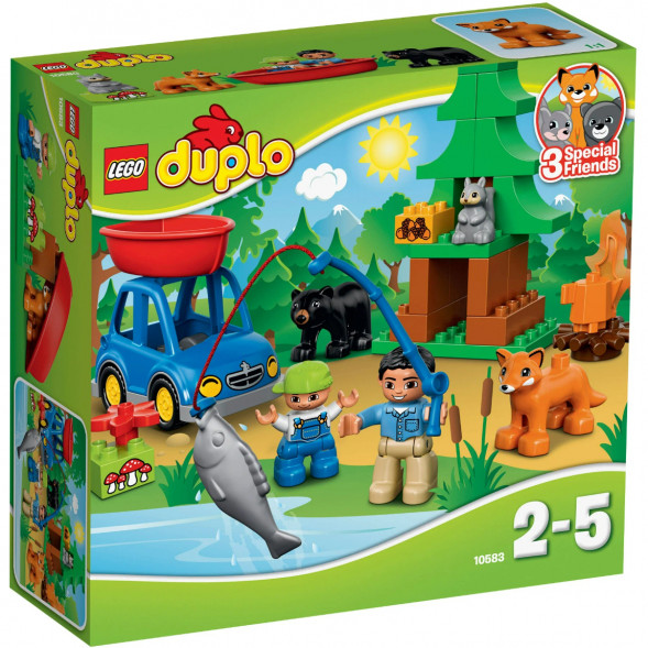 Конструктор LEGO DUPLO 10583 Рыбалка в лесу в Перми