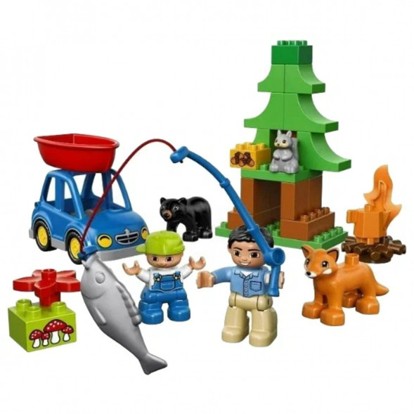 Конструктор LEGO DUPLO 10583 Рыбалка в лесу в Перми