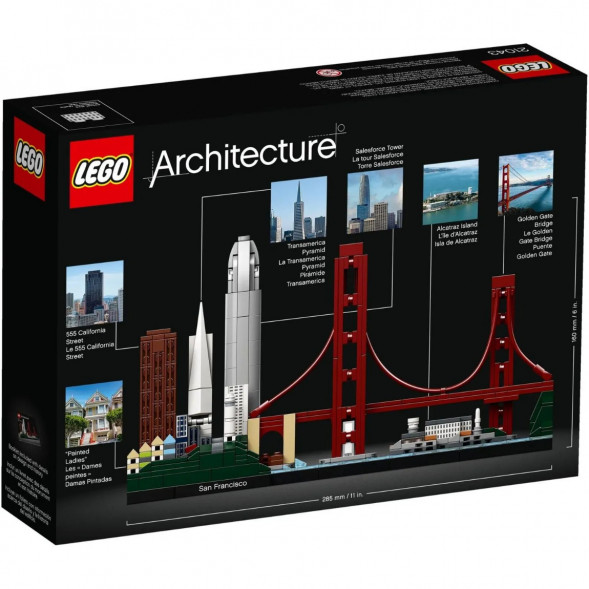 Конструктор LEGO Architecture 21043 Сан-Франциско в Перми