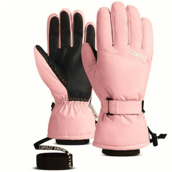 Перчатки горнолыжные сноубордические Copozz (розовый, S) в Перми