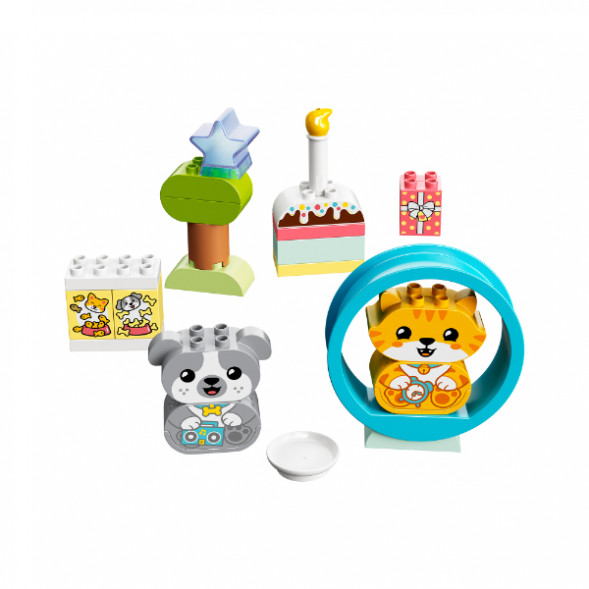 Конструктор LEGO DUPLO 10977 Мой первый щенок и котёнок и их звуки в Перми