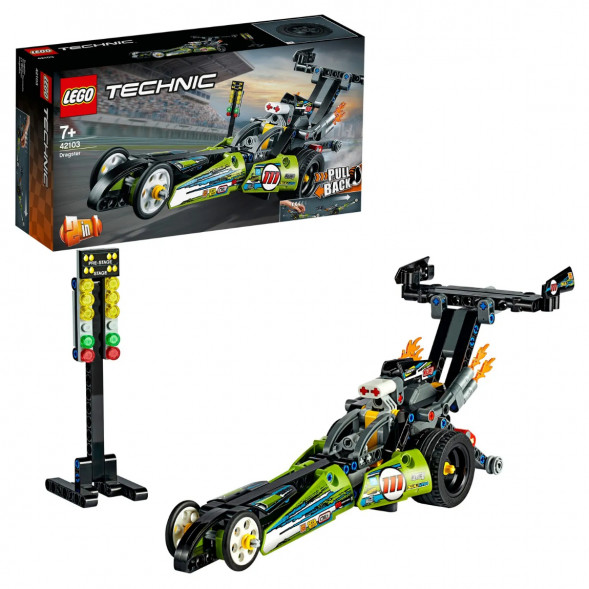 Конструктор LEGO Technic 42103 Драгстер в Перми