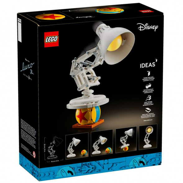 Конструктор LEGO Ideas 21357 Disney Pixar: Люксо-младший в Перми