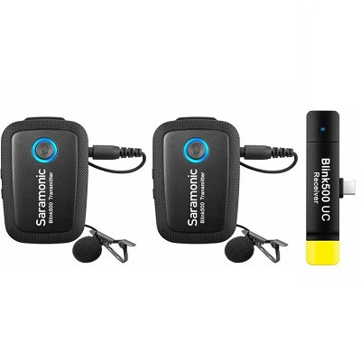 Радиосистема Saramonic Blink 500 B6, комплектация: микрофон, 2 ручных передатчика, приемник, черный в Перми