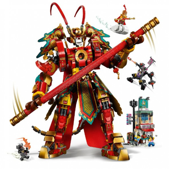 Конструктор LEGO Monkie Kid 80012 Боевой робот Царя Обезьян в Перми