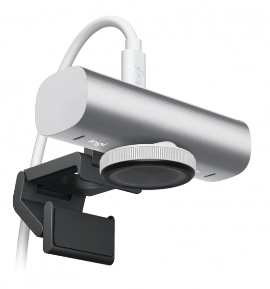 Веб-камера Logitech MX Brio 4K, Pale Grey в Перми