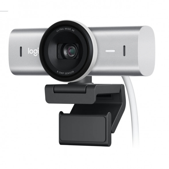 Веб-камера Logitech MX Brio 4K, Pale Grey в Перми