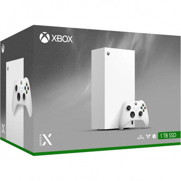 Игровая приставка Microsoft Xbox Series X Digital Edition, 1 ТБ, белый в Перми