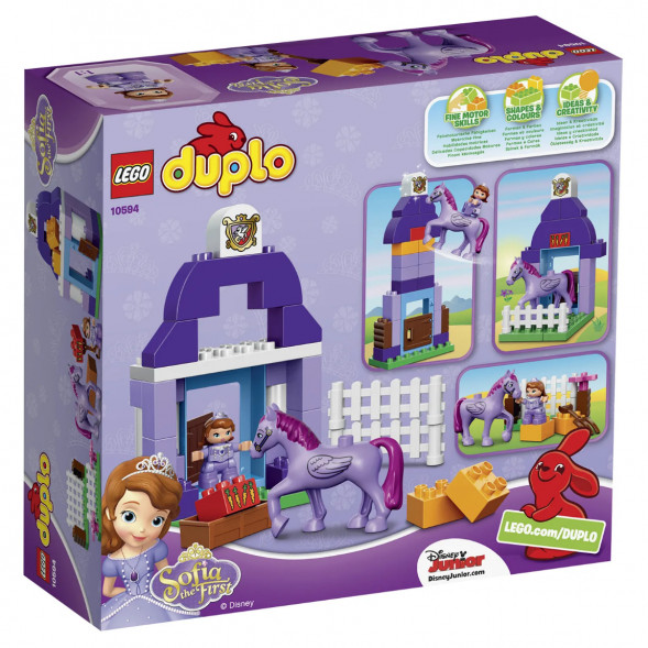 Конструктор LEGO DUPLO 10594 София Прекрасная: королевская конюшня в Перми