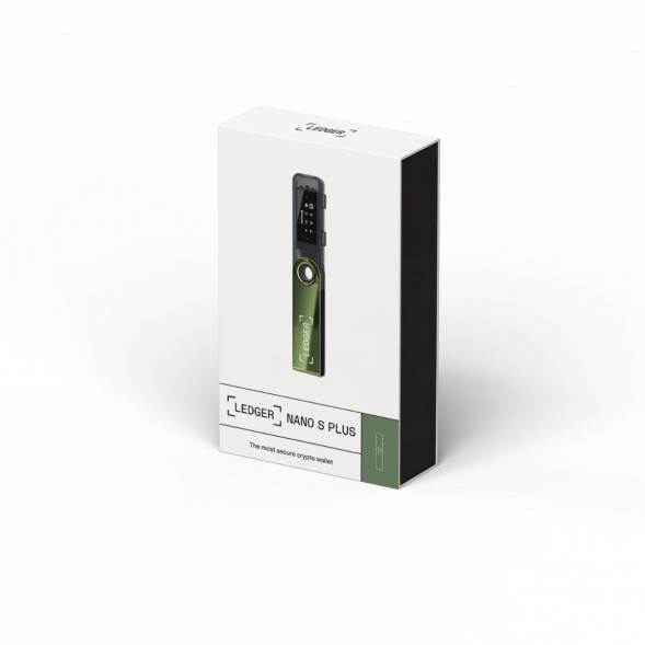 Криптокошелек Ledger Nano S Plus 1 шт., Oxidate Green в Перми