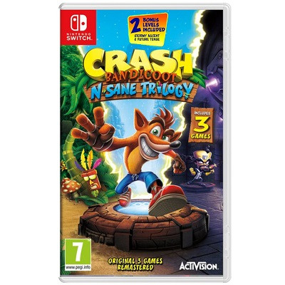 Игра Crash Bandicoot N-Sane Trilogy для (Switch, английский язык) в Перми