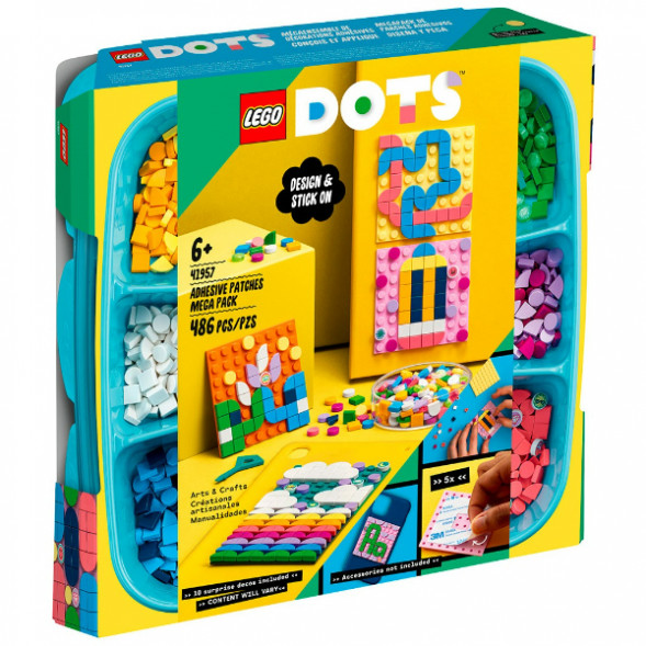 Конструктор LEGO DOTS 41957 Большой набор пластин-наклеек с тайлами в Перми
