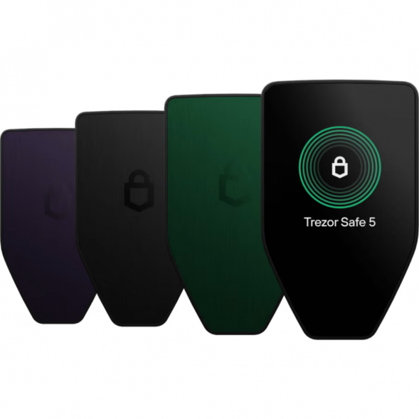 Аппаратный криптокошелек Trezor Safe 5, Green Beryl в Перми